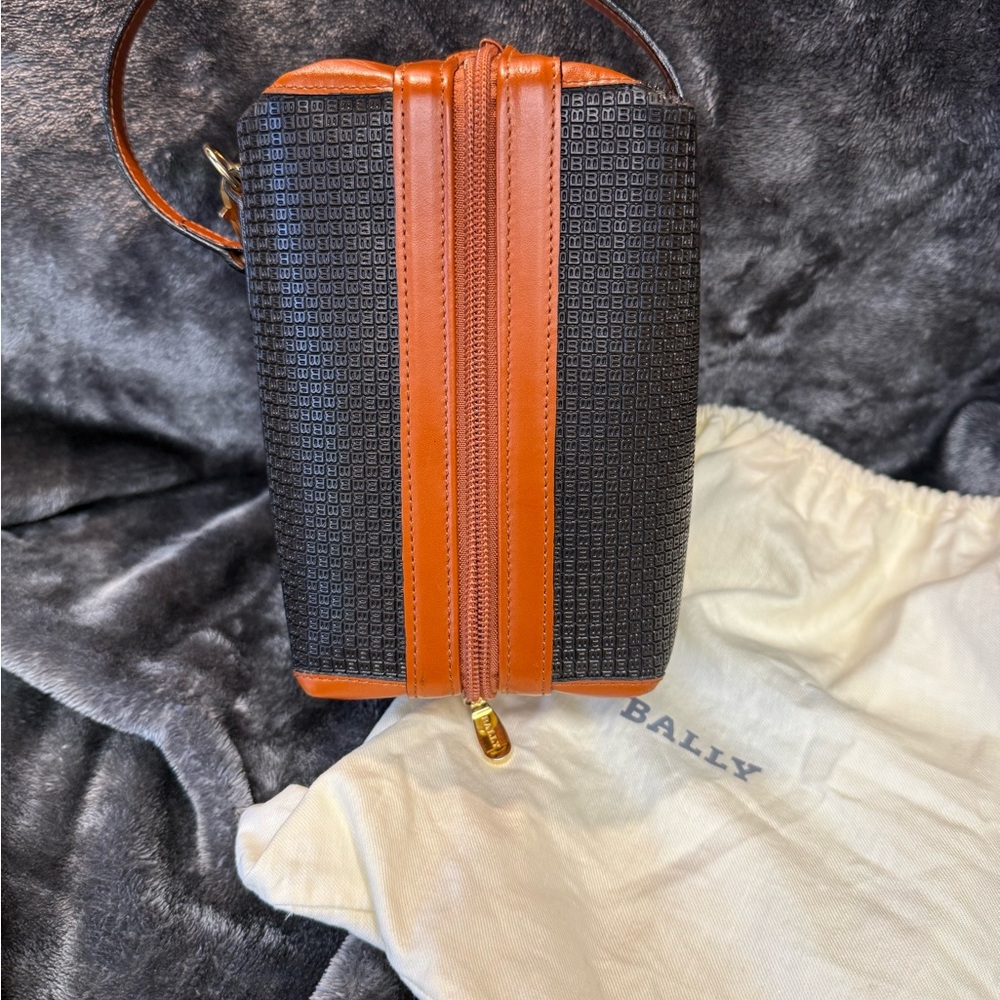 Bally Black and Brown Cross Body/Handle Bag - Picture 3 of 14